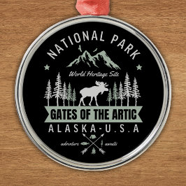Alaska Wildlife – Gates of the Arctic National par Julgransprydnad Metall