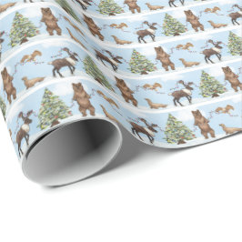 Alaska Wildlife Holiday Presentpapper