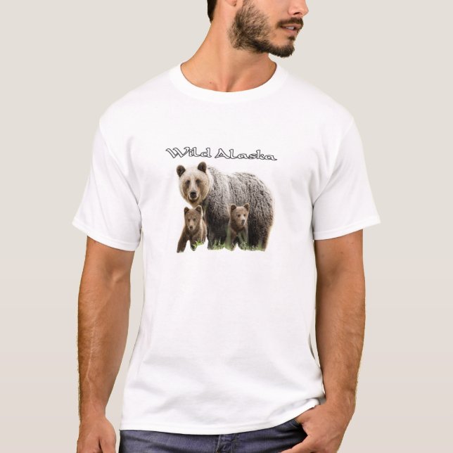 Alaska Wildlife T-Shirts (Framsida)