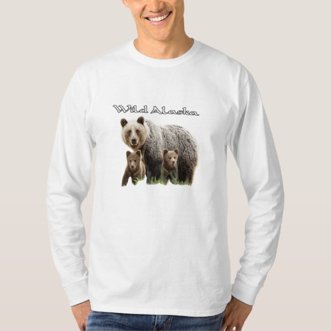 Alaska Wildlife T-Shirts (Framsida)