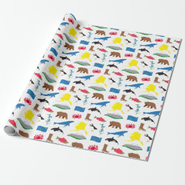 Alaska Wrapping Papper Presentpapper