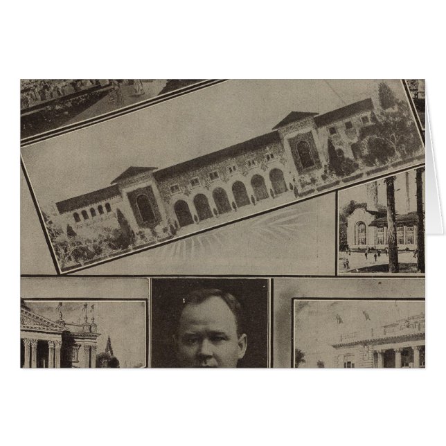 Alaska-Yukon Pacific Exposition, Seattle, 1909 Hälsningskort (Framsidan Horizontal)