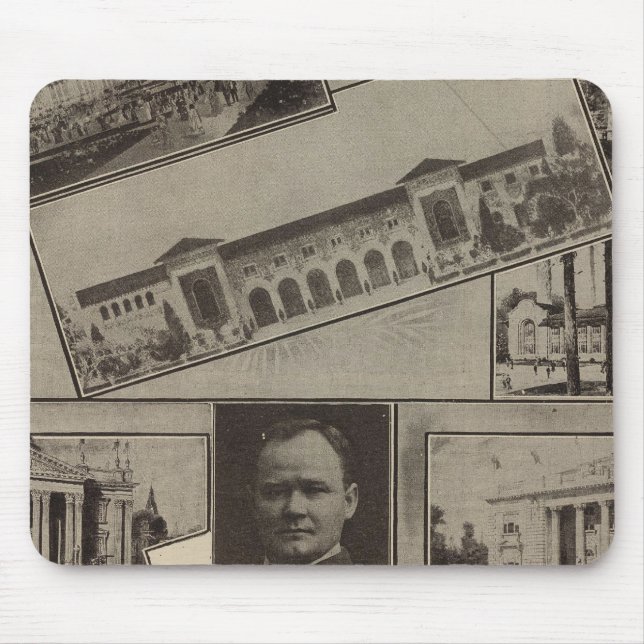 Alaska-Yukon Pacific Exposition, Seattle, 1909 Musmatta (Framsidan)