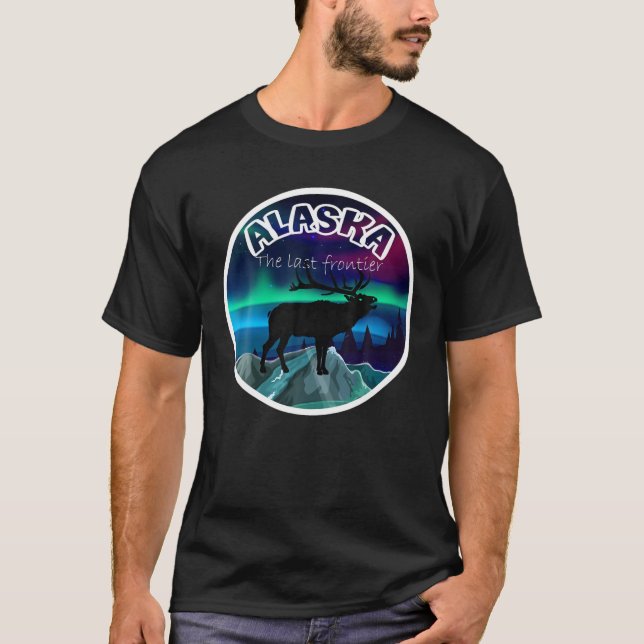 Alaskabergen, sista gränsen t shirt (Framsida)