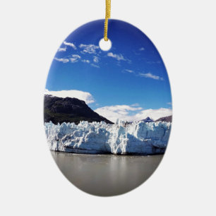 Alaskabo glaciär julgransprydnad keramik