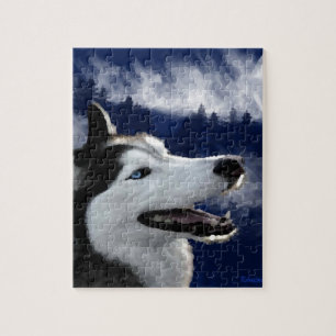 Alaskabo Husky Pussel