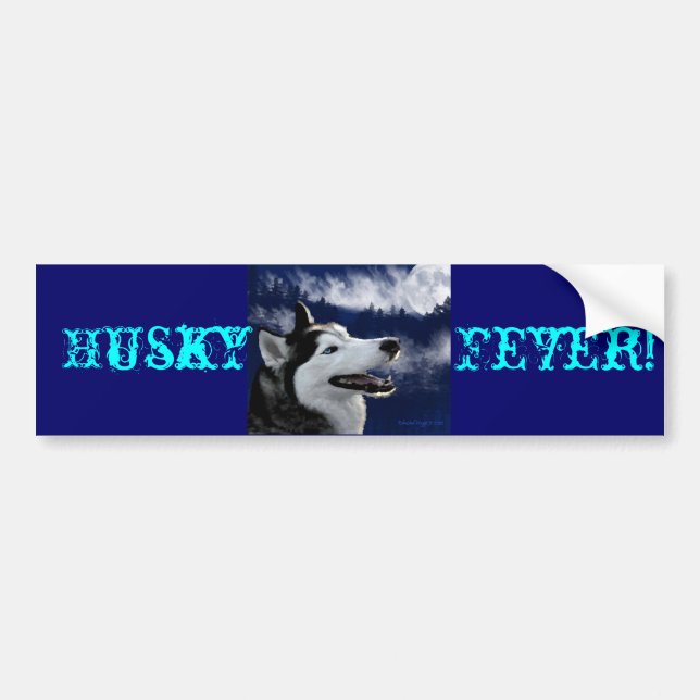 Alaskabo Huskys Bildekal (Framsidan)