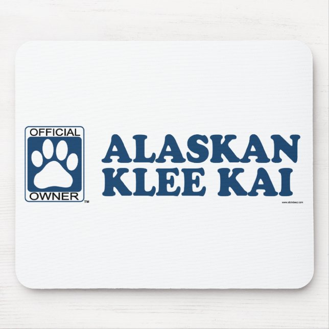Alaskabo Klee Kai blått Musmatta (Framsidan)