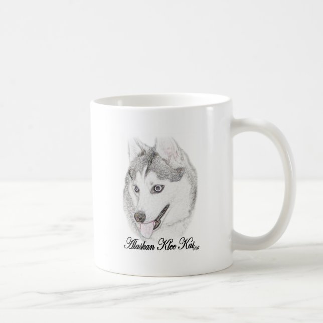 Alaskabo Klee Kai Kaffemugg (Höger)
