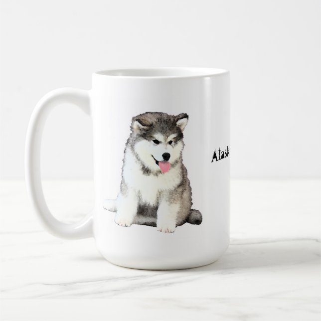 Alaskabo Malamute Kaffemugg (Vänster)