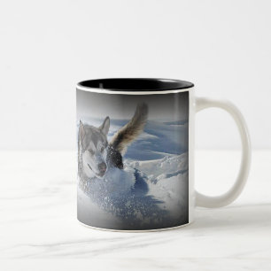 Alaskabo Malamute Två-Tonad Mugg