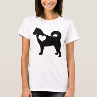 Alaskabo MalamutehjärtaT-tröja Tee Shirt