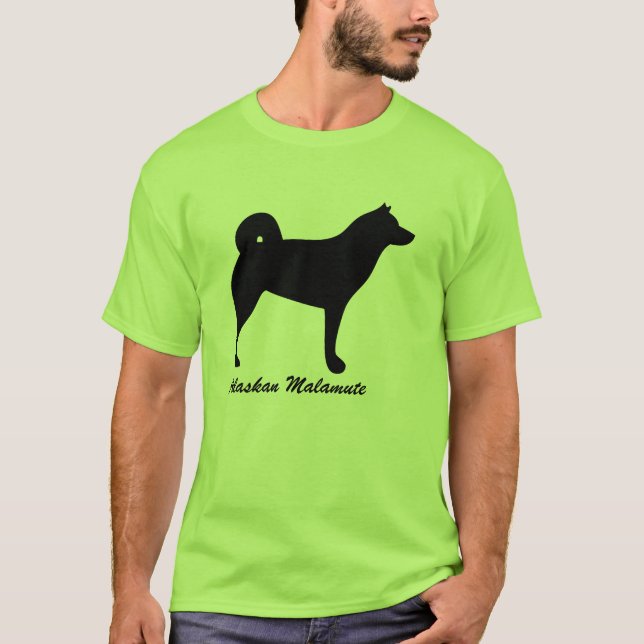 Alaskabo Malamuteskjorta T-shirt (Framsida)