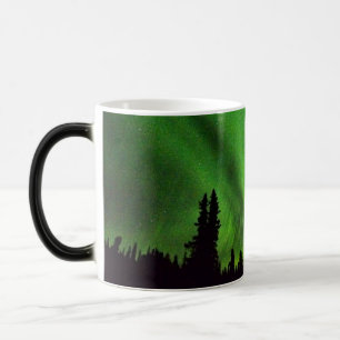 Alaskabo nordligt ljus som Morphing muggen Magisk Mugg