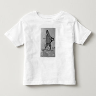 Alaskabon förseglar jägaren med Snowshoes T Shirt