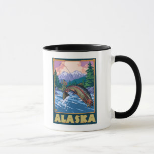 AlaskaFly fiskeplats Mugg
