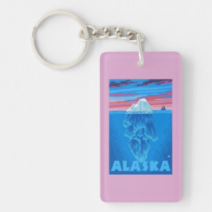 AlaskaIceberg vintage resoraffisch