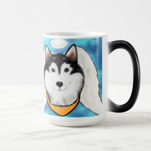 Alaskan Malamute Ängel Magisk Mugg