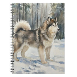Alaskan Malamute Anteckningsbok
