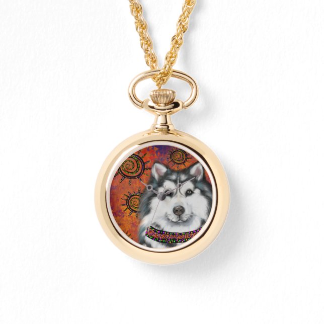 ALASKAN MALAMUTE ARMBANDSUR (Framsida)