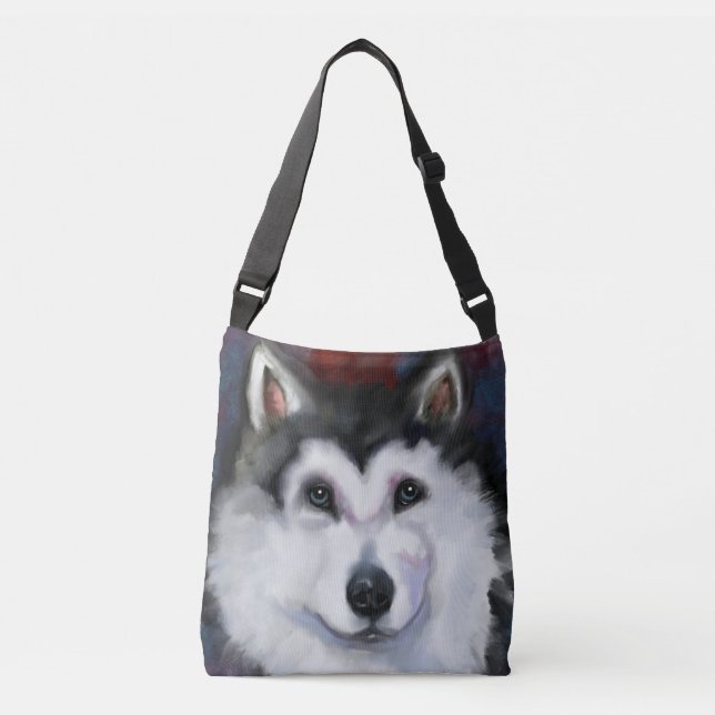 ALASKAN MALAMUTE   AXELVÄSKA (Framsida)