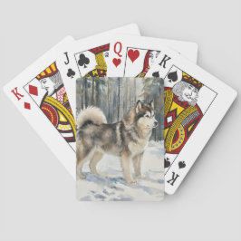 Alaskan Malamute Casinokort