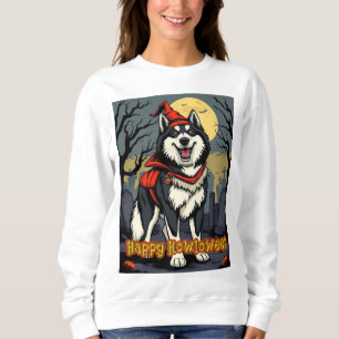 Alaskan Malamute Glad Howloween T Shirt