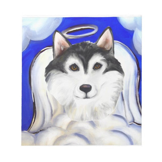ALASKAN MALAMUTE HUSDJURSVÄRD ANTECKNINGSBLOCK (Framsida)