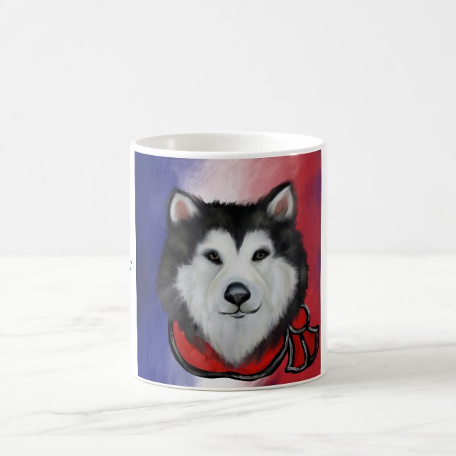 Alaskan Malamute     Kaffemugg (Center)