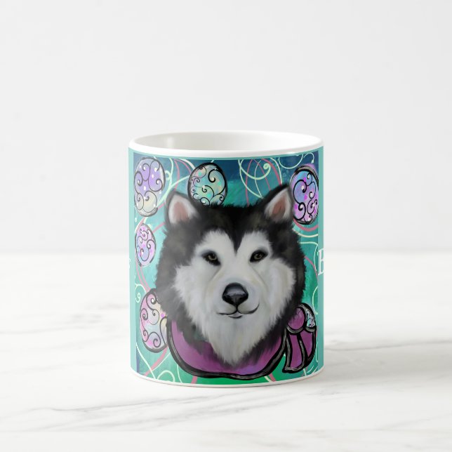 Alaskan Malamute     Kaffemugg (Center)
