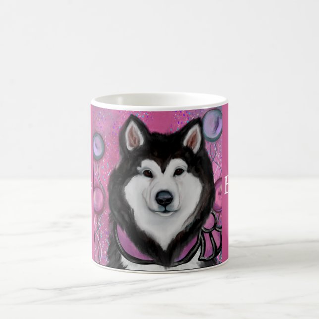 Alaskan Malamute Kaffemugg (Center)