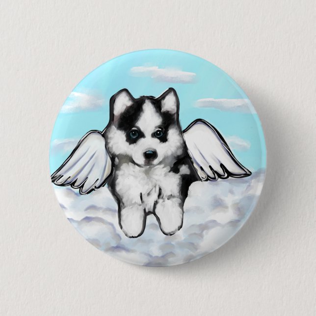 Alaskan Malamute Knapp (Framsida)