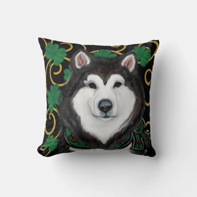 Alaskan Malamute                 Kudde (Framsida)