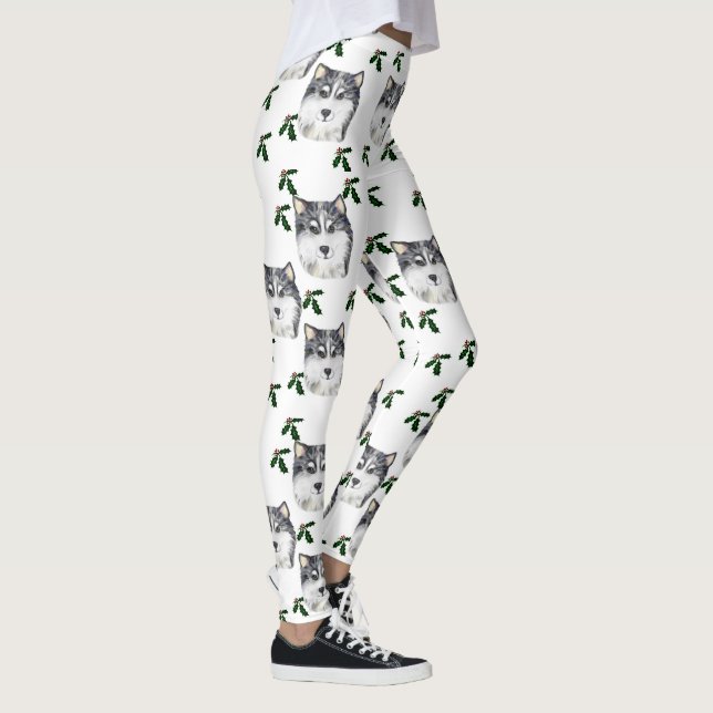 Alaskan Malamute Leggings (Höger)