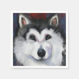 ALASKAN MALAMUTE   PAPPERSSERVETT