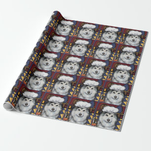 Alaskan Malamute Presentpapper