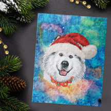 Alaskan Malamute Ras Hund Jul Mönster