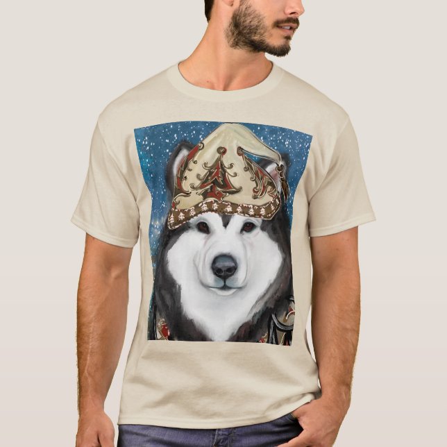 Alaskan Malamute                 T Shirt (Framsida)