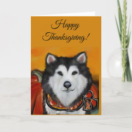 Alaskan Malamute Tack Kort