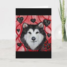 Alaskan Malamute     Tack Kort