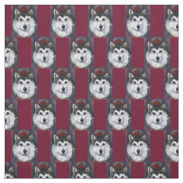 Alaskan Malamute  Tyg