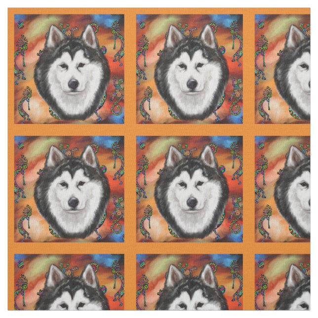 ALASKAN MALAMUTE TYG (Provkarta)
