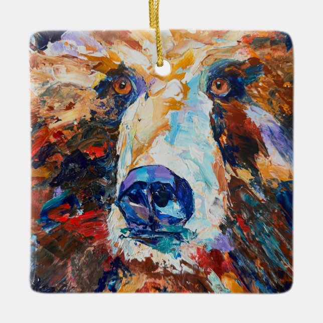 Alaskan ornament "In the Bear's Gaze" (Framsida)