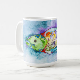 Alaskan Salmon Coffee Mugg