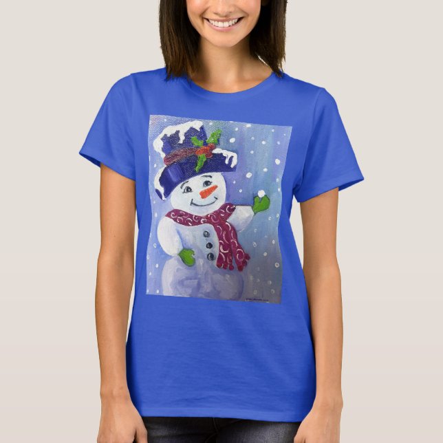 Alaskan Snömannen T-shirt (Framsida)