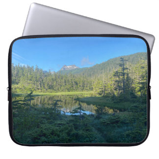 Alaskan Summer Hike Laptop sleeve