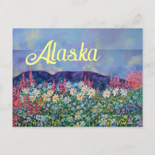 Alaskan Tishas Garden Postcard Vykort