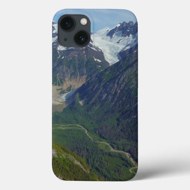 Alaskansk dal formad av glaciär (Baksida)