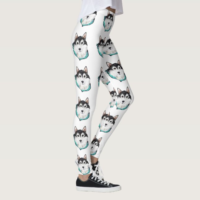 ALASKANSK MALAMUTE LEGGINGS (Höger)