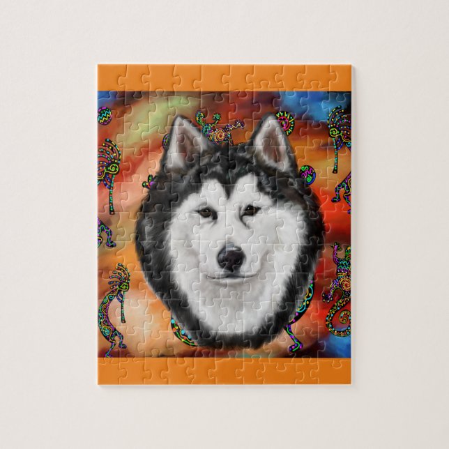 ALASKANSK MALAMUTE PUSSEL (Vertikal)